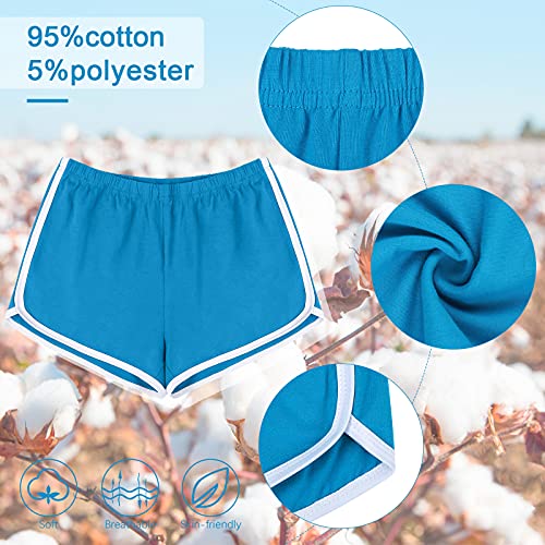 Uratot 5 Pack Women's Cotton Yoga Dance Short Pants Sport Shorts Summer Athletic Cycling Hiking Sports Shorts… #TOP2