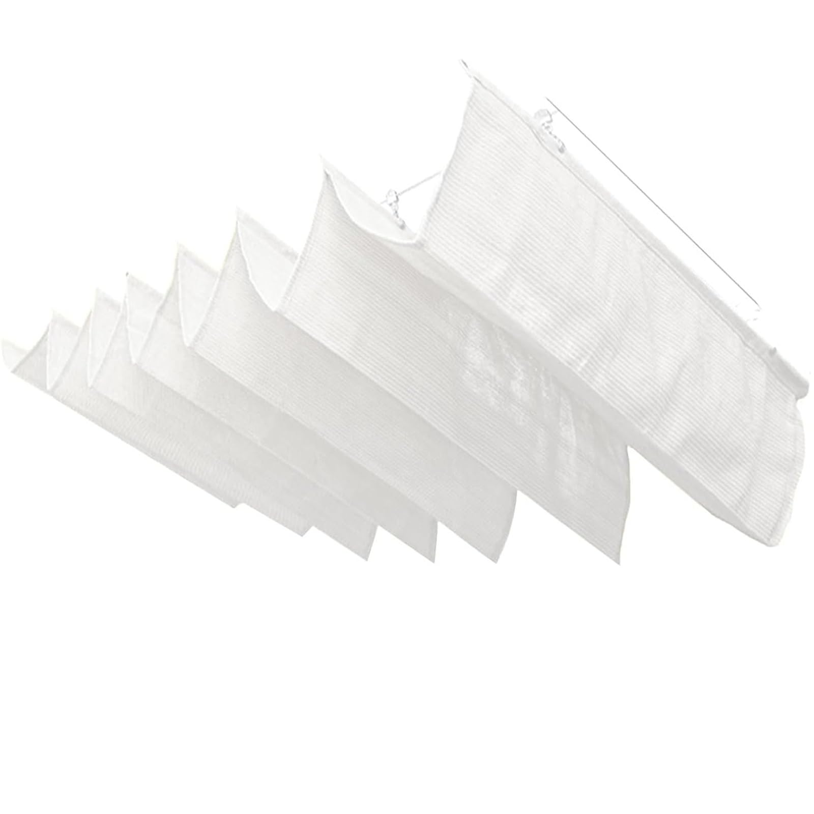 Voile d'ombrage rétractable anti UV pour auvent pergola et patio