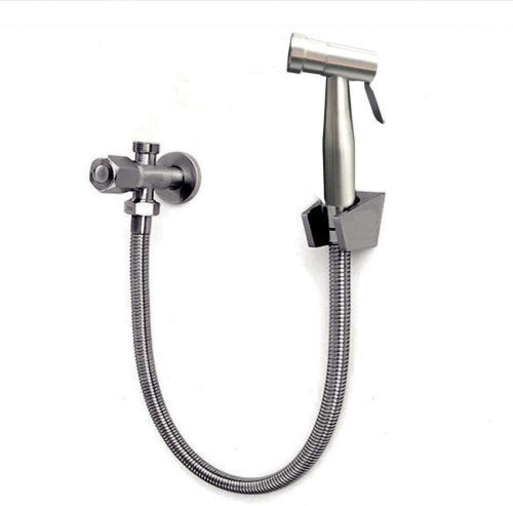 Toilettenspray-Handduschen-Set for Badezimmer, Wandmontage, Duschen, hinteres Reinigungsventil, Waschmaschinen-Set – Edelstahl-Spüler, Toiletten-Booster-Sprühpistole, Wandmontage