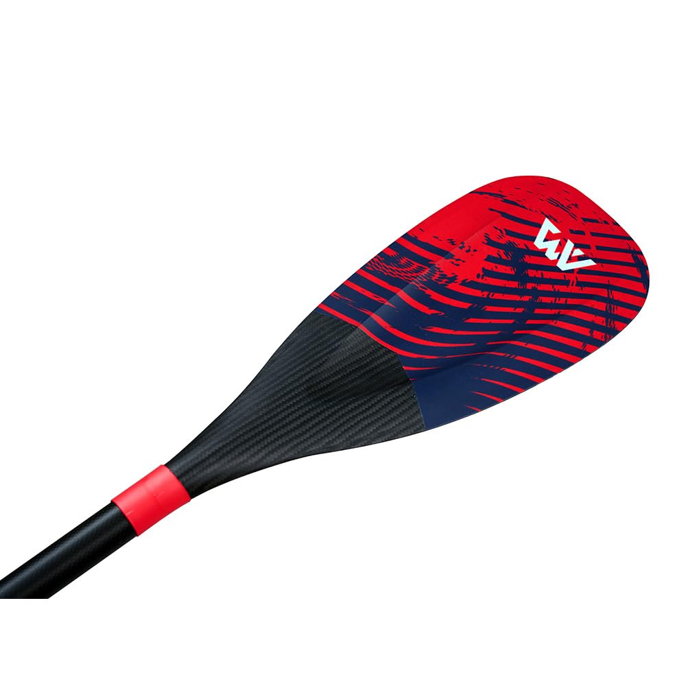 AQUA MARINA CARBON Y CARBON Y CARBON WY - Pala de carbono para tabla de surf de remo de 180-240 cm (3 secciones) B0304613