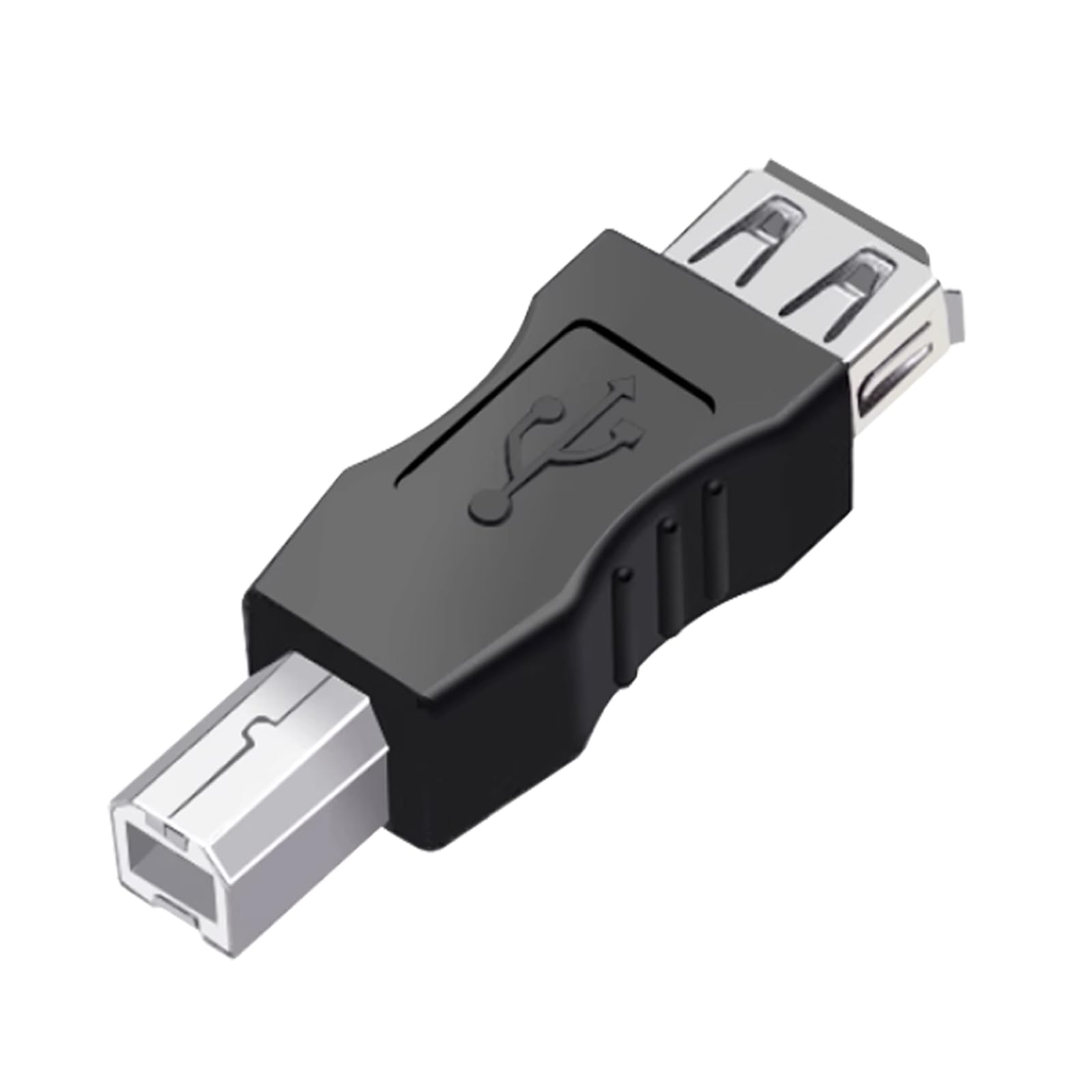 Herfair USB A To B Adapter, USB 2.0 A Female To USB B Female Printer Converter (F/F, 2 Packs