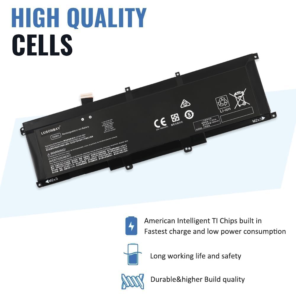 ZG06XL HSTNN-IB8H L07045-855 L07351-1C1 ZGO6XL Batteria di ricambio per HP ZBook Studio G5 EliteBook 1050 G1 Serie 11.55V 95.9Wh