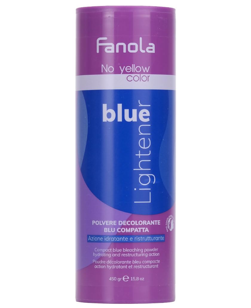 Fanola Brak żółtego niebieskiego jaśniejszego śmietany 450g 7 tonów