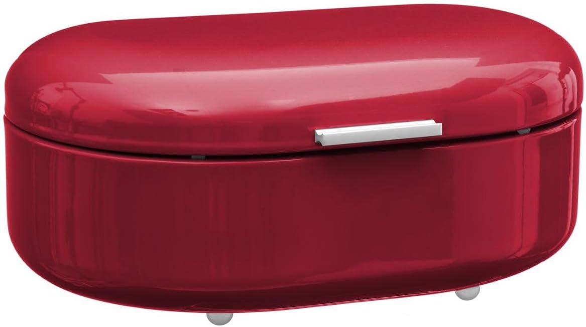 Red Metal Bread Box Amazon.co.uk Home & Kitchen