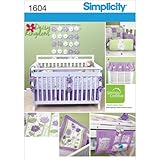 Simplicity Creative Patterns 1604 Daisy Kingdom Nursery Accessories