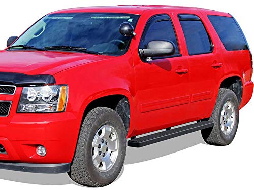 Estribos Running Board negros 5" para Chevy Tahoe y GMC Yukon miniatura 6
