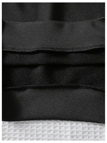 Image of WDIRARA Girl's 2 Piece Athletic Outfits Number Crewneck Sweatshirts with Flare Pants Sets