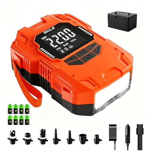 GICLE 22PSI Rechargeable SUP Pump