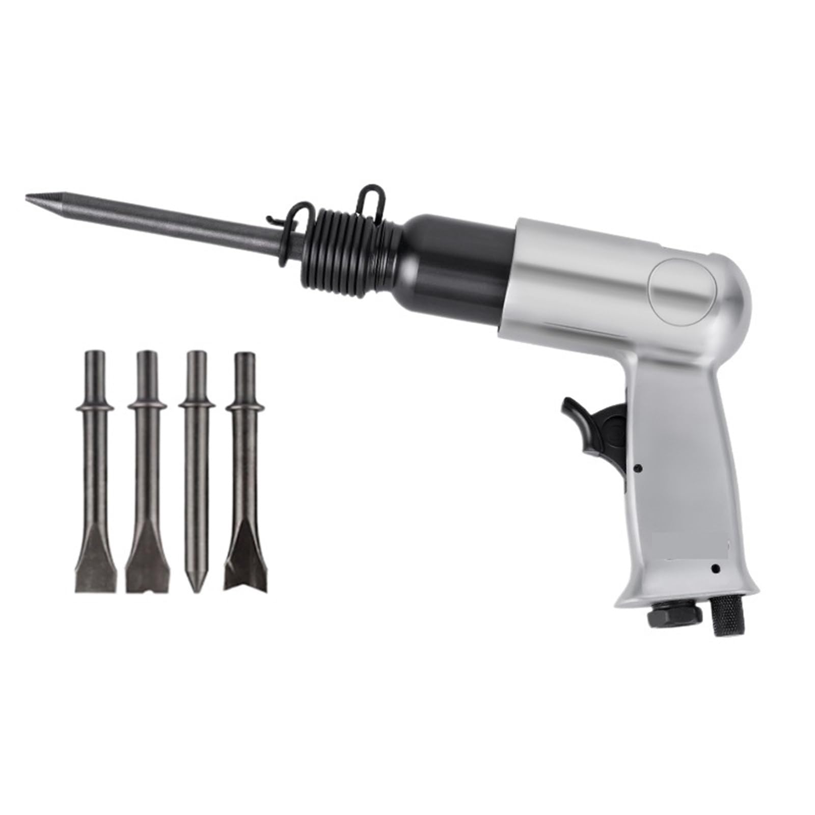 Druckluftwerkzeuge, Handheld Schaufeln Air Hammer Kleine Rost Entferner Pneumatische Werkzeuge Mit 4 Meißel(250)