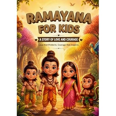 Ramayana for Kids -Illustrated Children&rsquo;s Story Book with Moral Lessons
