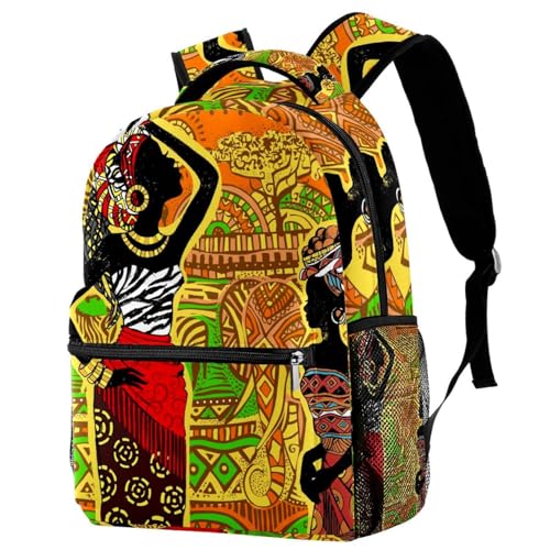 Sac à dos d'école multicolore pour fille et garçon ados