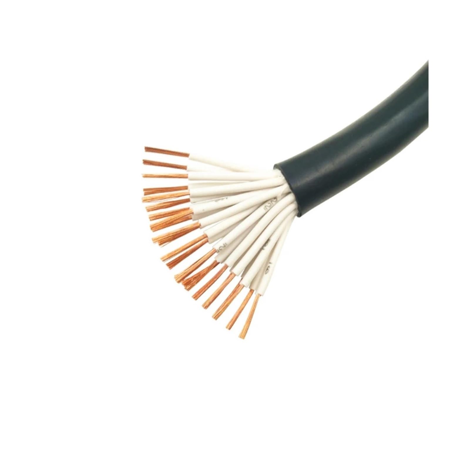 Wielordzeniowy kabel sterujący RVV 2M, 17-28AWG 2-24 żyły