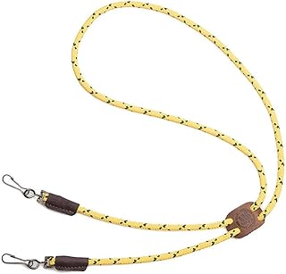 Mendota Pet Lanyard - Whistle Lanyard - Made in USA - Hi-Viz Yellow, 25 in (Double)