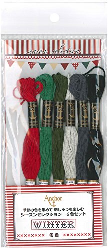 アンカー 25番刺繍糸 40色セット