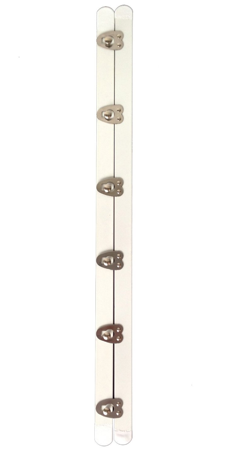 item4ever 1 Set Corset Busk Steel Boning Support for Wedding Undergarment Dresses 12 White