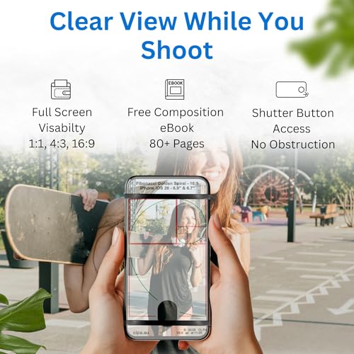 Visor de director de cine Fibonacci compatible con Samsung para composición de video 4