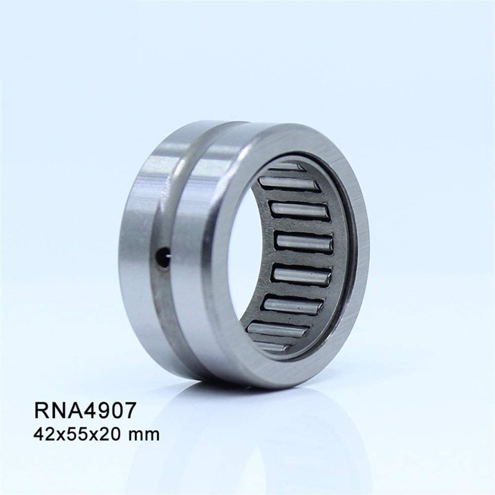 TMP1105 RNA4907 roulement à aiguilles 42x55x20mm roulements à collier solide sans bague intérieure 4624907 4644907/A