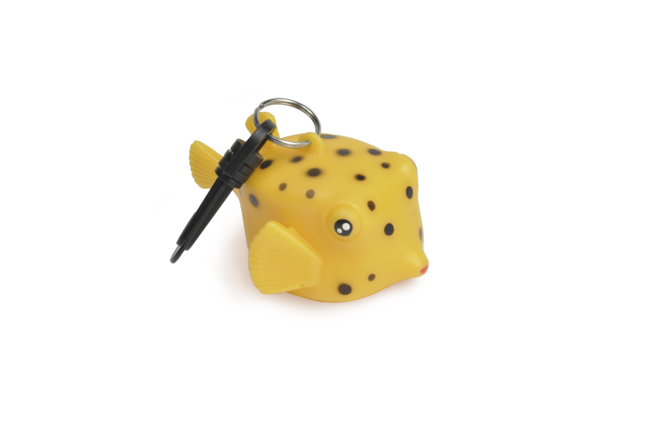 BESTDIVERS Men's Octopus Fish Tin 7 x 11 x 5.5 cm Holder, Yellow