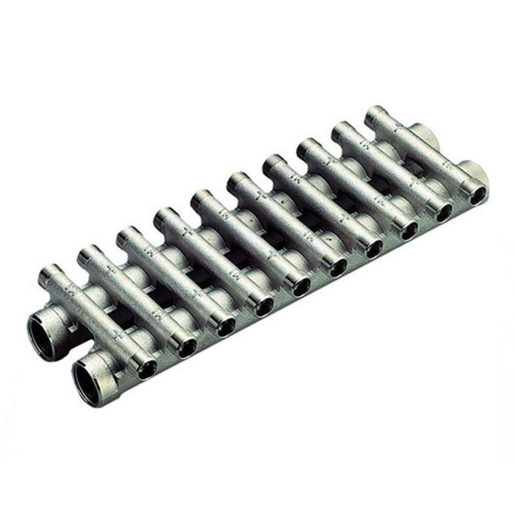 Collettore Compatto 10 Vie In Ottone 3/4 X 1/2" Tiemme