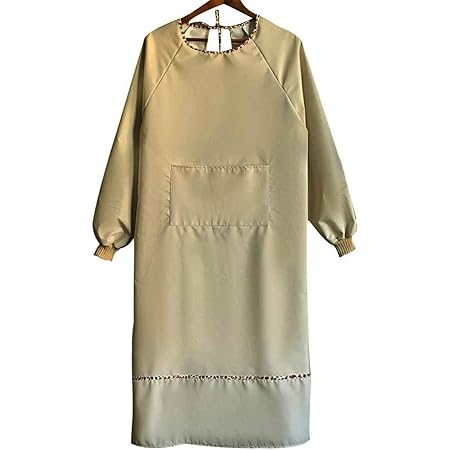 Amazon ボラ キキ Bole Kk エプロン かっぽう着 女性用 おしゃれ 割烹着 メンズ 保育士 スモックガーデニング かわいい 介護 大人 ポケット 防水 ロング エプロン オンライン通販