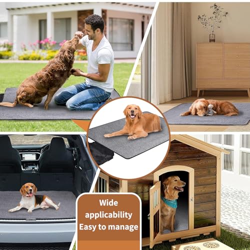 AONAYO Hundedecke Wasserdicht,wasserdichte Hundedecke,Reisedecke Hund,OutdoorHundedecke,HundedeckeFür Unterwegs,Faltbare Haustierdecke,100 X 70 cm Für Outdoor Innen Große Reisedecke Für Haustier