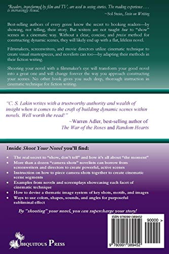 Shoot Your Novel: Cinematic Techniques to Supercharge Your Writing (The Writer's Toolbox Series) - Image 2