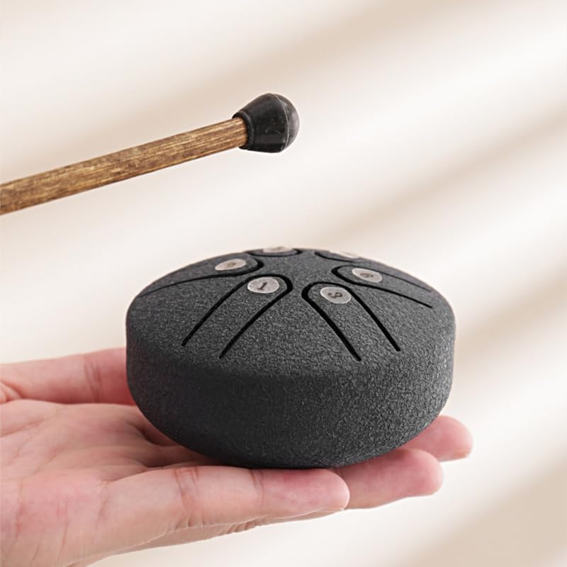 Amazon.co.jp: スリットドラム 6音 3インチ タングドラム 楽器 打楽器