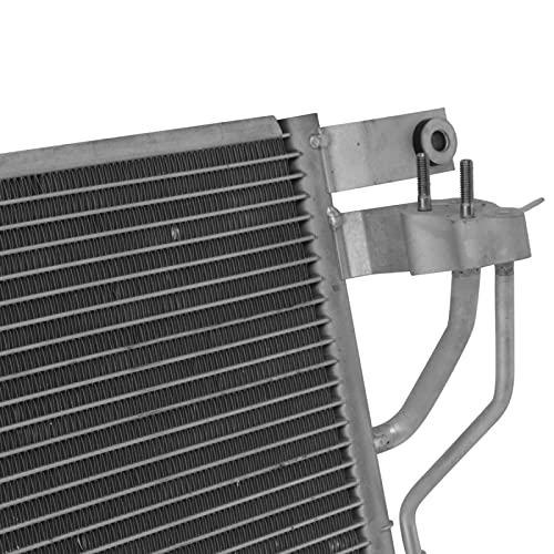 Image of TRQ A /C Condenser and Receiver Drier Assembly Compatible with 2006-2011 Hyundai Accent