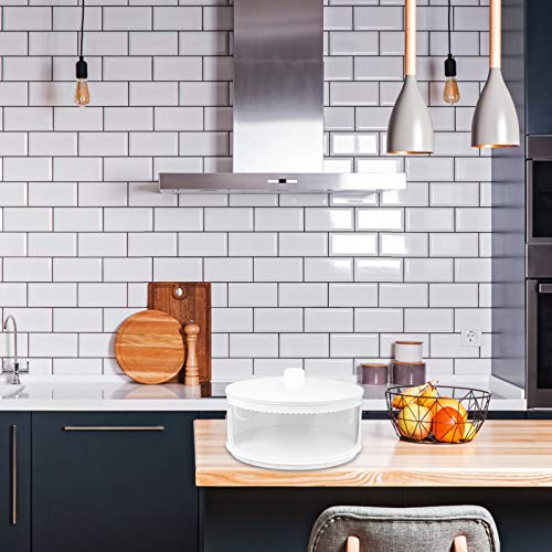 Cabilock — Capa transparente para suporte de bolo, cúpula de queijo de acrílico para decoração de so