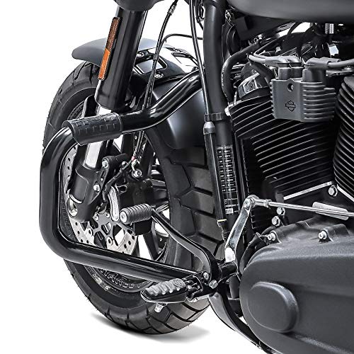 Pare Cylindre Mustache II pour Harley Softail Fat Bob 114 18-20 Noir