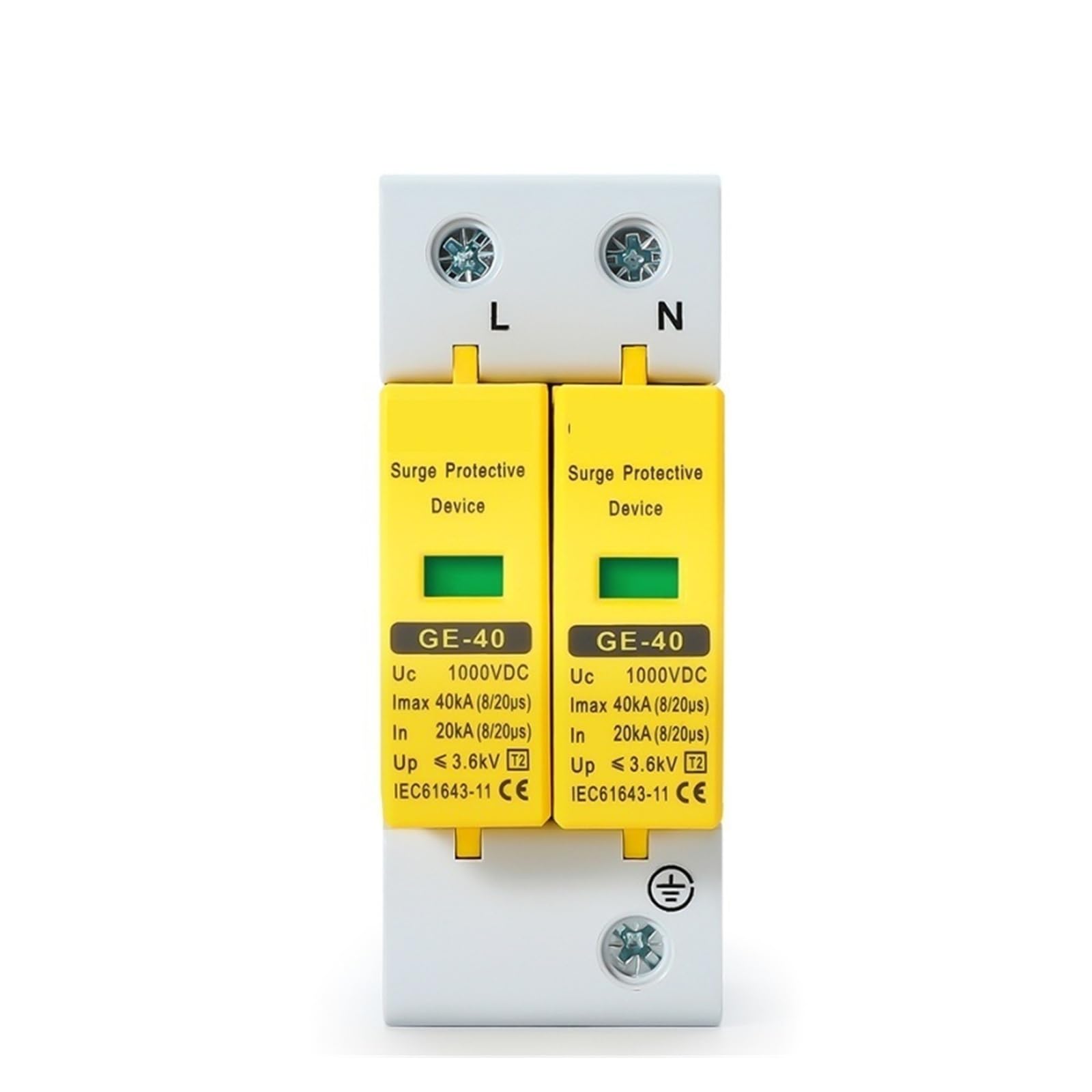Pararrayos fotovoltaico de 800V y protector contra sobretensiones 7