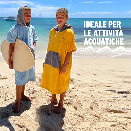 Surf Poncho Mare Bambino - Spugna 100% Cotone