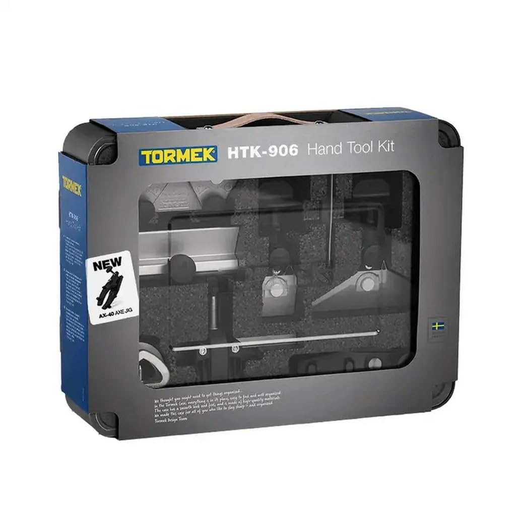 Tormek HTK-906 Hand Tool Kit - Sharpening Kit for Tormek Sharpening Systems Knife Sharpener Scissor Sharpener Axe Sharpener
