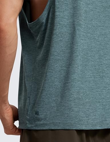 CRZ YOGA Mens Lightweight Muscle Workout Tank Tops Quick Dry Large Armhole Sleeveless Running Athletic Shirts Top3