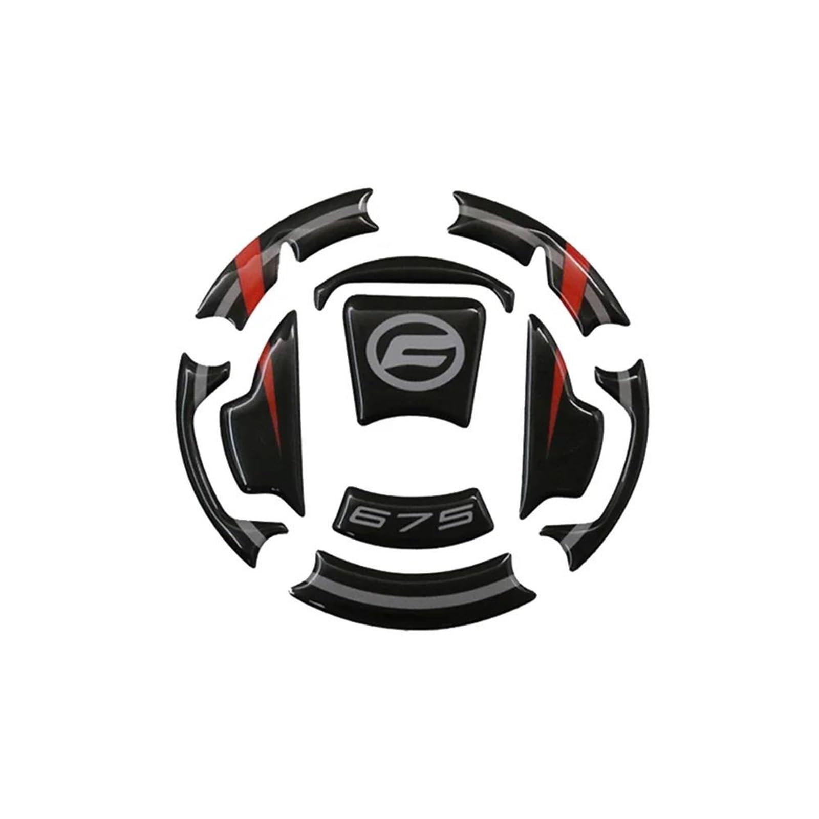 Dtsgcx Color5 For Cfmoto 675Sr 675Sr-R Sr 675 R Motorcycle Fuel Tank Side Anti Slip Protection Pad Grip Stickers(Color5)