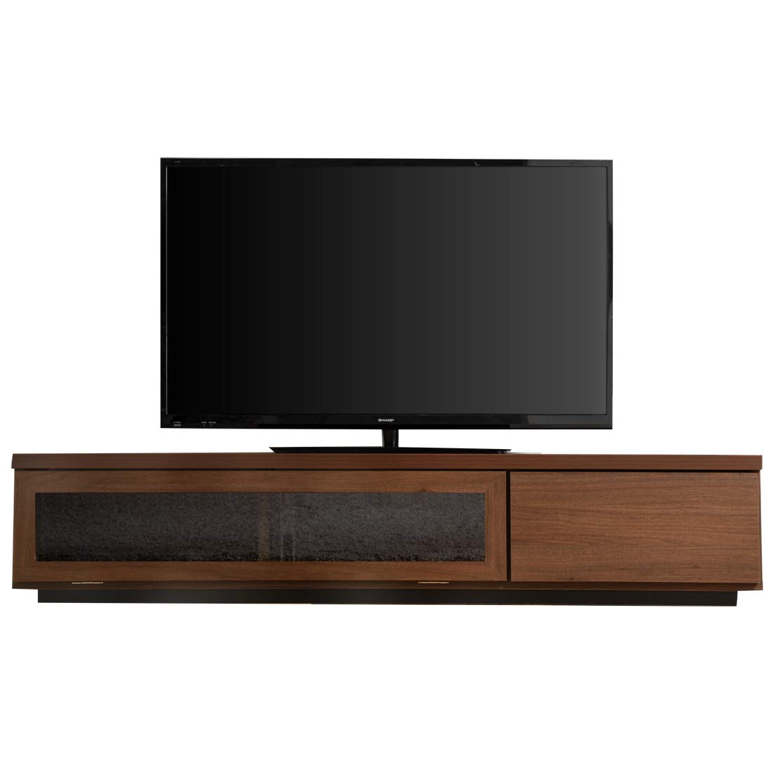 Amazon｜タンスのゲン テレビ台 ローボード 【完成品】 幅180cm 省