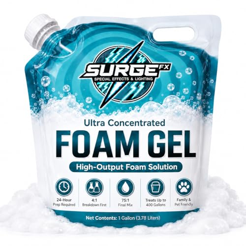 Gel à bulles pour machine à mousse SurgeFX 3,8L formule concentrée saine sans danger