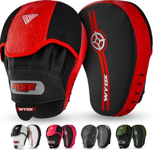 WYOX Boxing Mitts & Boxing Pads with Shock Absorbing Padding