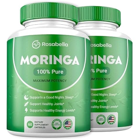 Moringa Powder Capsules by Rosabella Cover