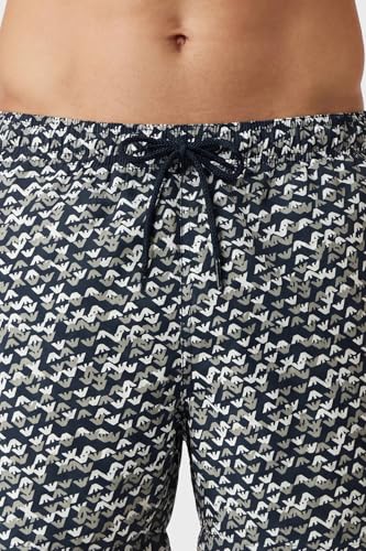 Armani Boxer Maillot de Bain Homme S Bleu Acier - 4