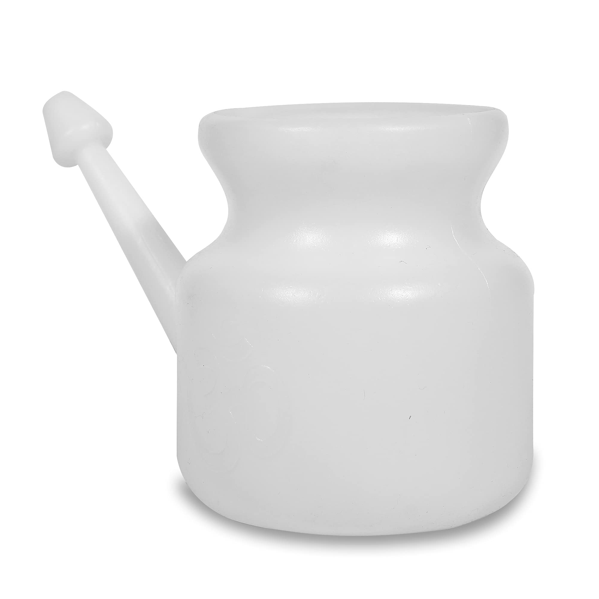 DGARYS neti pot for allergy sinus asthma yoga (BIG NETI WHITE PACK OF 1)