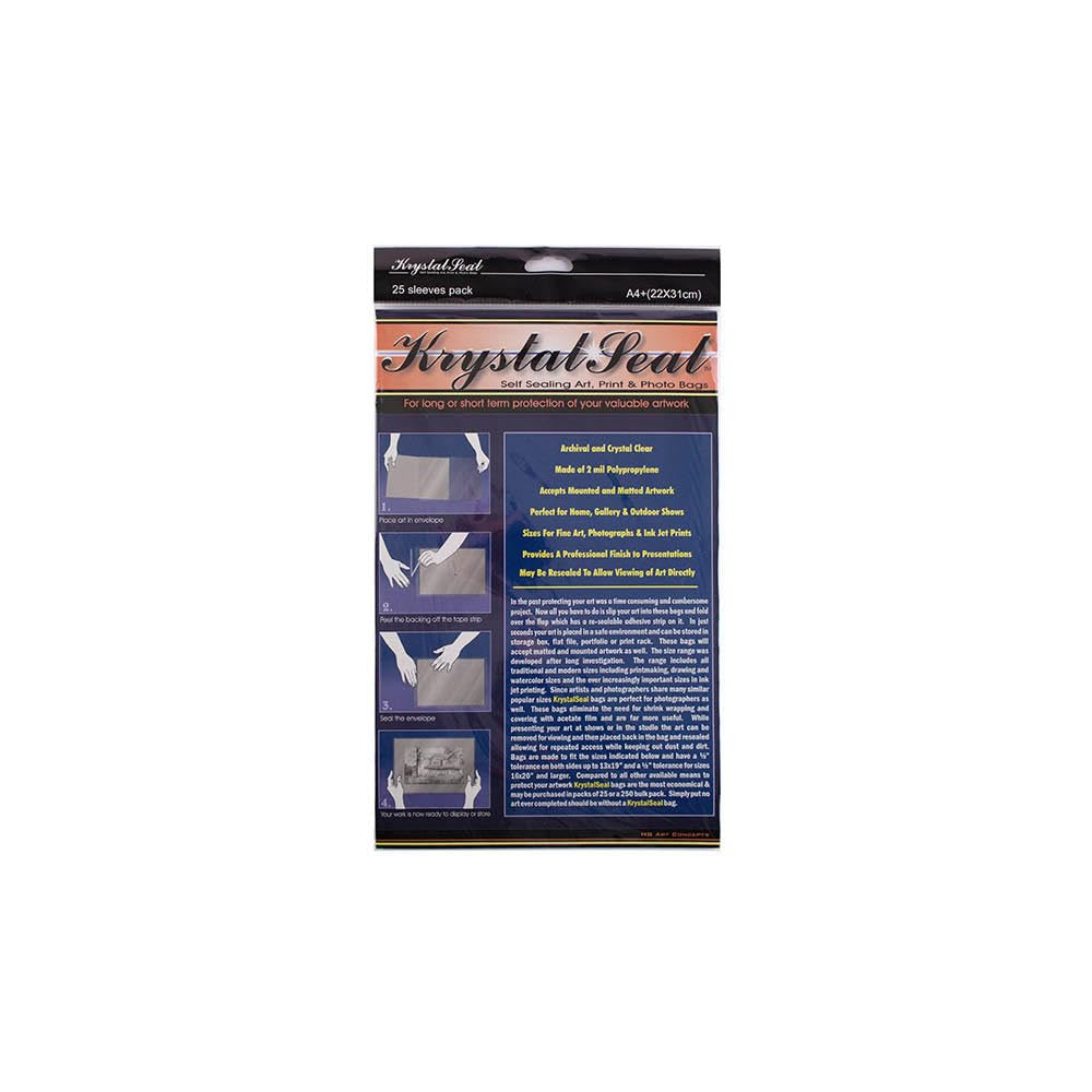 Krystal Seal Sleeves A4+ Pack of 25