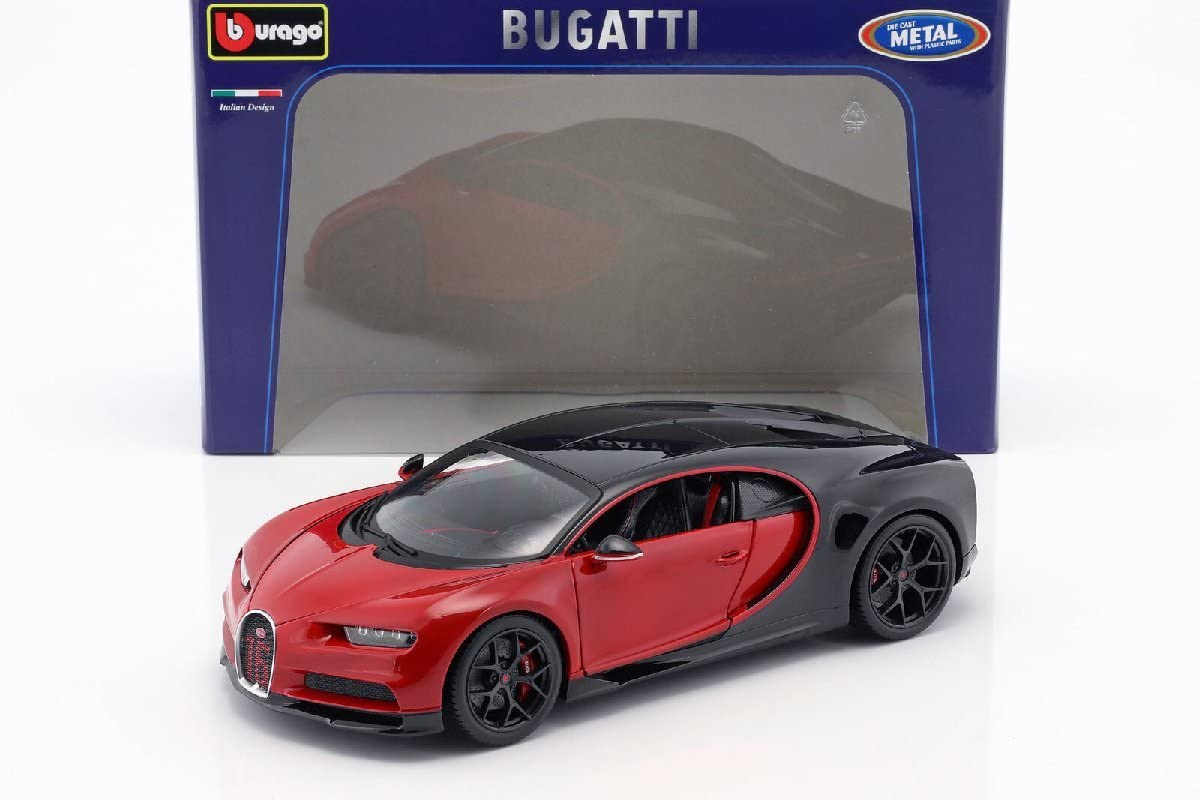 Amazon | burago 1/18 Bugatti Chiron Sport 16 レッド ブガッティ
