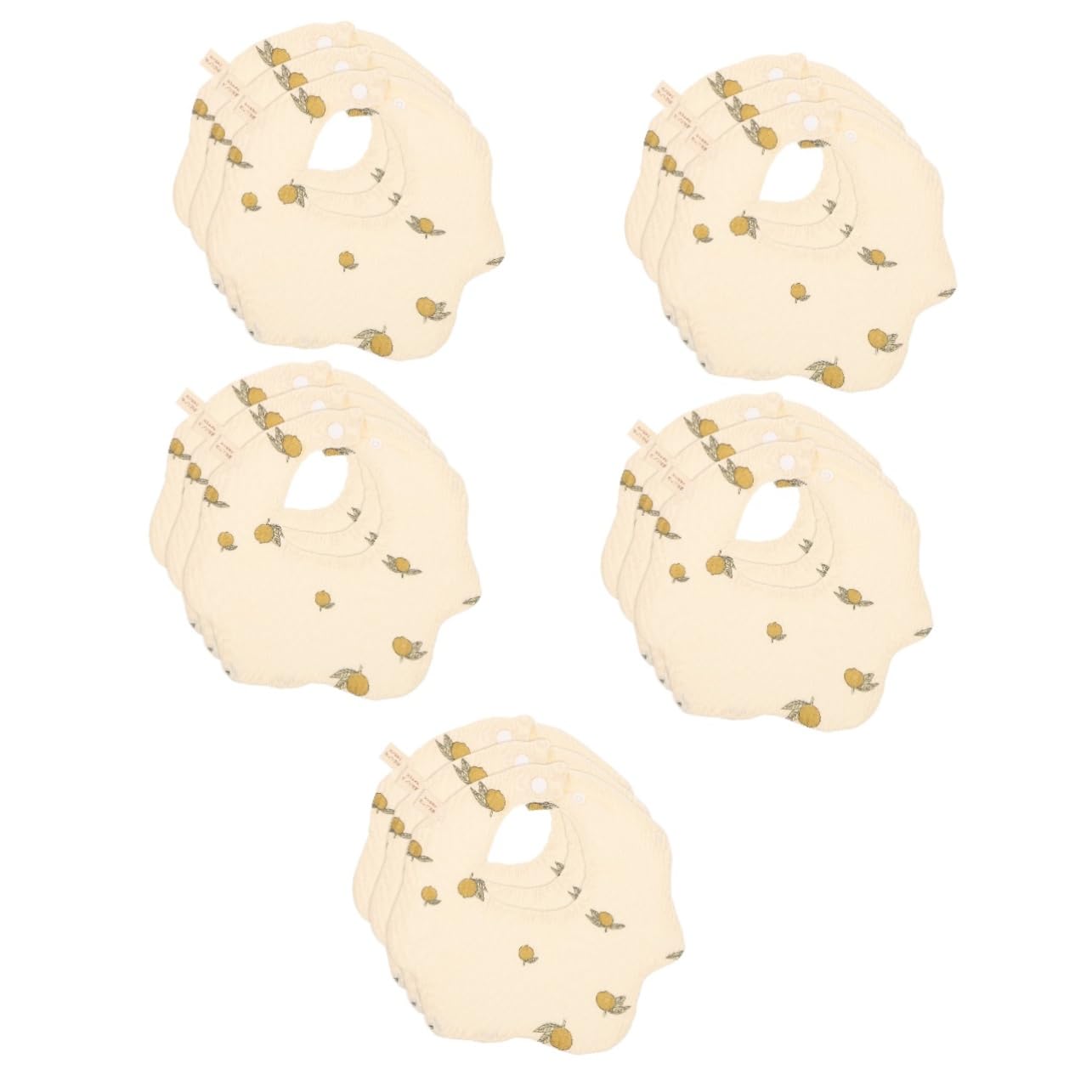 ibasenice Baberos bibs babete bebé toalla bebe costume toallas recién nacidas para niño babero toallas eructar toallas de saliva babero para la dentición algodón