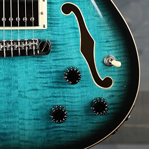 PRS SE Hollowbody II Piezo PBL · Guitare électrique - Les Beatles, Paul McCartney, John Lennon, RIngo Starr, George Harrison PRS SE Hollowbody II Piezo PBL · Guitare électrique – Image 6