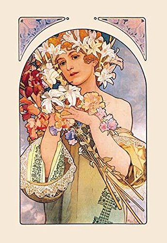 Amazon.com: Alphonse Maria Mucha (1860 - 1939) was a Czech Art