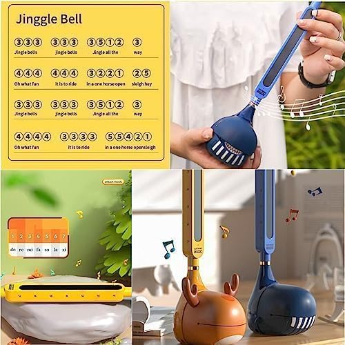 Electronic Musical Instrument, Portable Electric Digital Music Synthesizer Cool Stuff Fun Gifts (Blue Whale)