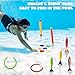 JOYIN 18Pcs Diving Pool Toys for Kids, Swimming Pool Toy with Storage Bag Includes 4 Pool Rings, 4 Diving Sticks, 4 Bandits, 6 Treasures Underwater Swim Pool Games for Ages 8-12