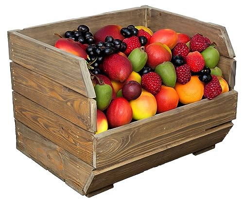 Kistenkolli Altes Land Kartoffelsteige 40x33x30 cm Gemüsekiste...