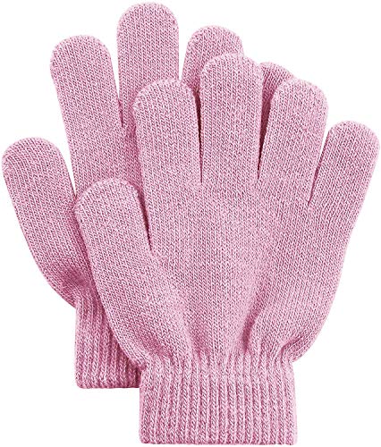 12 Pairs Kids Winter Gloves, Children Bulk Pack Fun Colorful Cute Magic Glove For Boys & Girls #TOP6